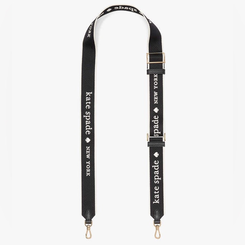 Kate Spade Logo Webbing Bag Strap